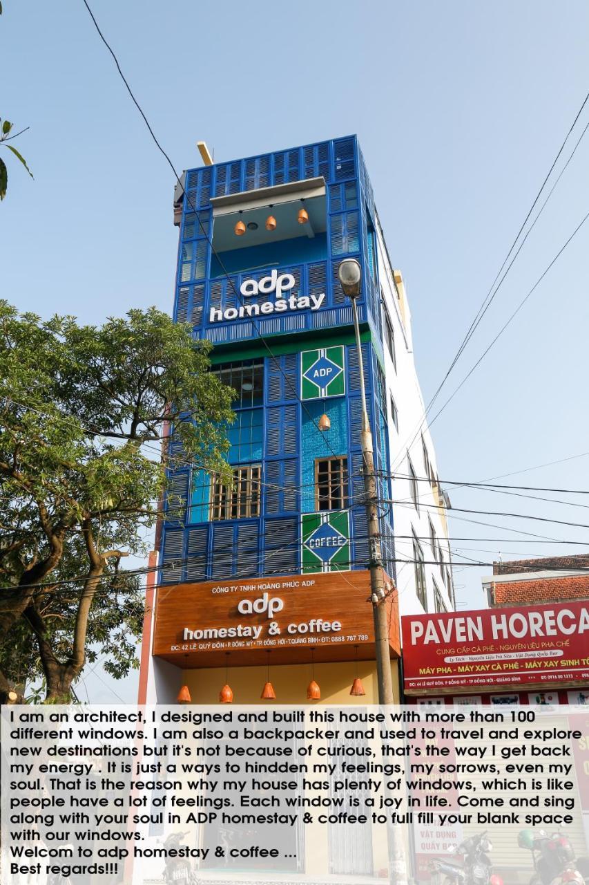 Adp Homestay & Coffee Dong Hoi Eksteriør billede